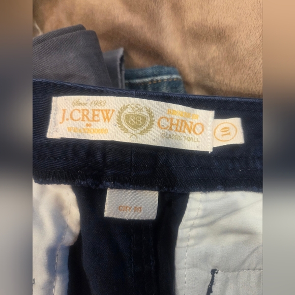 Womens J. Crew Size 10 Vintage Navy Sailor Chinos - Picture 5 of 7